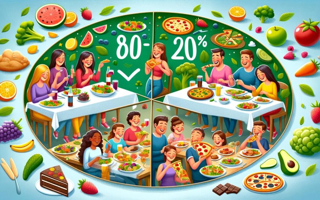 Balancing the Plate: Mastering the 80-20 Eating Rule